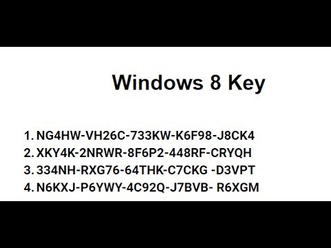 Windows 8 Pro X64 Product Key Generator